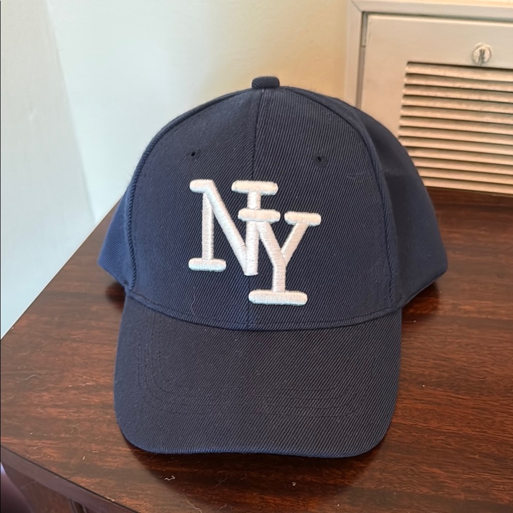 Navy Blue Cap with White NY Logo